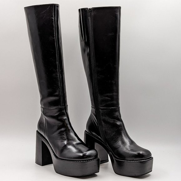 Jeffrey Campbell Shoes - Jeffrey Campbell Women The Band Retro 90s Ins Platform Boots size 6